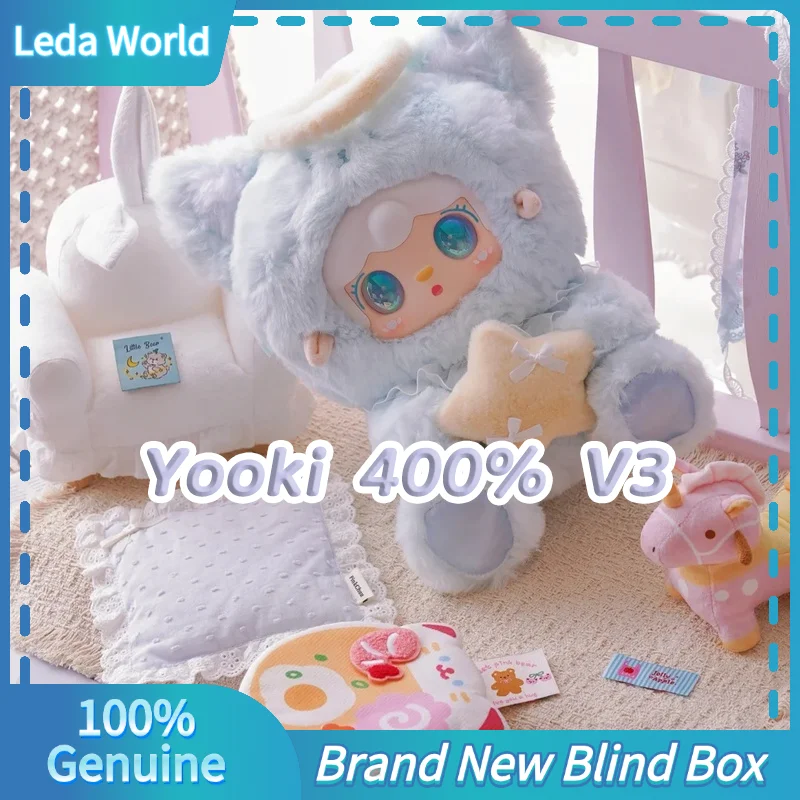100% Genuine Yooki 400% V3 Versatile Idol Series Blind Box Cute