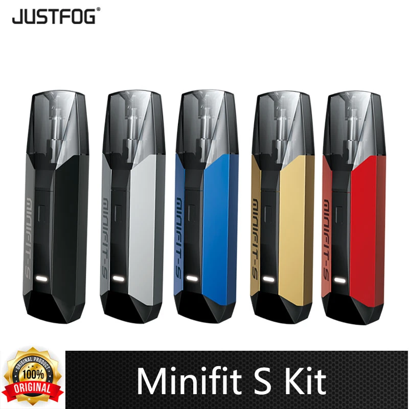 Original Justfog Minifit S Pod Kit 12w 420mah Battery Bottom Filling 1