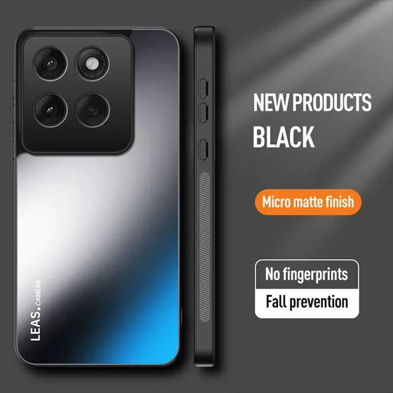 ShockProof Frosted Soft TPU Matte Back Cover