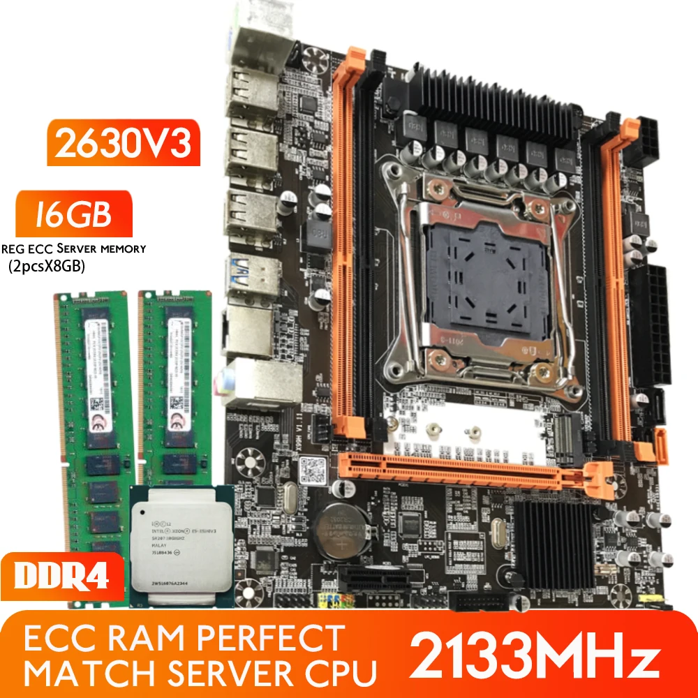 Atermiter-ddr4-d4-motherboard-set-with-xeon-e5-2630-v3-LGA2011-3-cpu ...