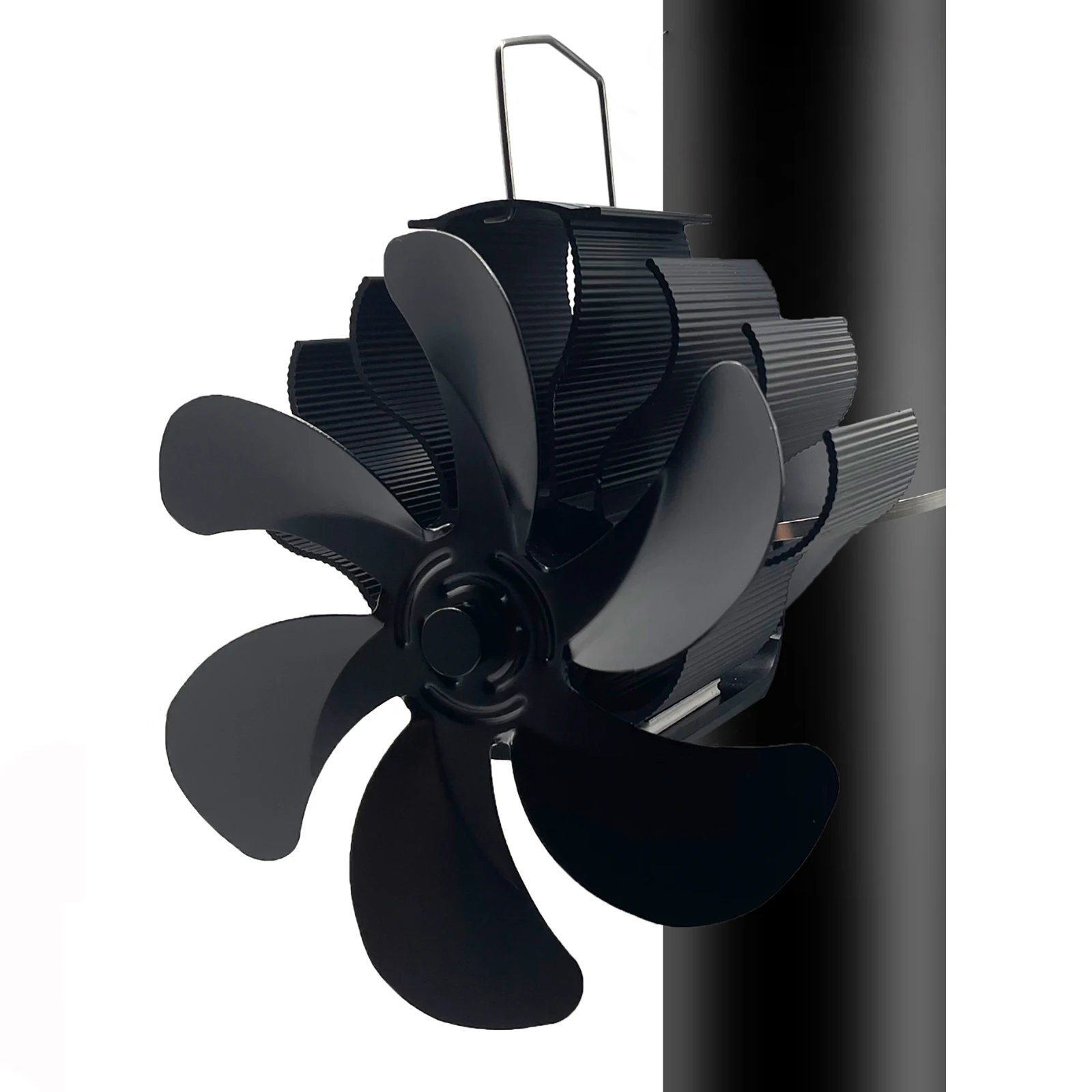Heat Powered Stove Fan Flue Pipe Fireplace Fan Wood Stove Fans Non Electric Silent Ecofan Gas Logs Pellet