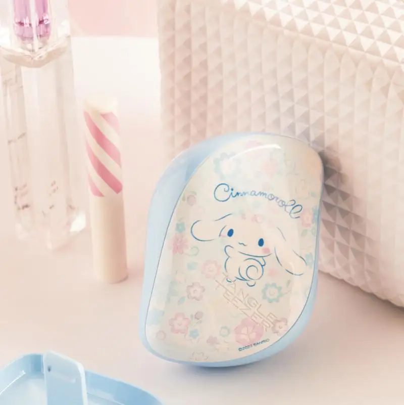 

Sanrio серия Cinnamoroll портативная Женская подушка безопасности Расческа мультфильм кавайная аниме плюшевая модель игрушки для девочек подарок на день рождения
