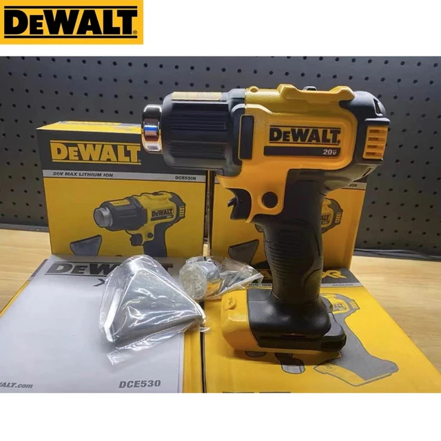 Dewalt DCE530N XR 18V Cordless Heat Gun Bare - Includes Tstak Case + 2  Nozzles