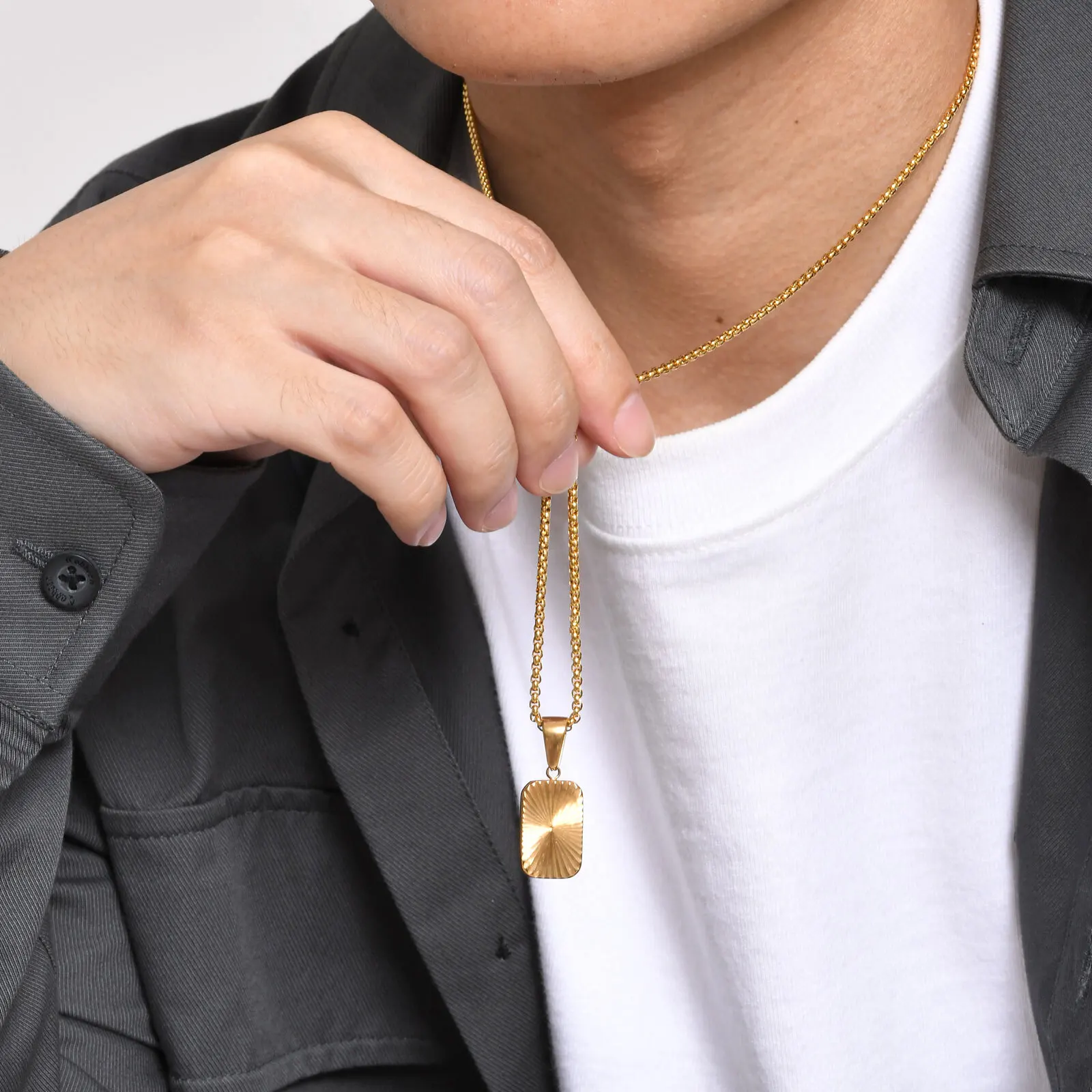 قلائد بدلاية زهور مربعة للرجال والأولاد ، أطواق صغ...