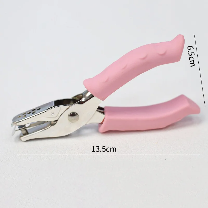 Single Hole Punch Metal 1/4&rdquo; Hole Puncher with Soft Grip Handles for Paper and Crafts Round Circle Shape paper punch hole punching tools paper craft punch circle hole punch