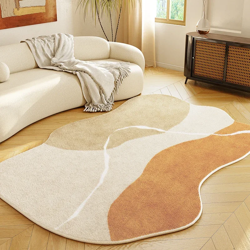 Fluffy Plush Carpet for Living Room, Irregular Shape, Thicken Rugs, Bedroom Decor, Home Floor Mats, Custom Tapete Para Salas 3