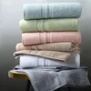 Multiple Colors Monogram Towel Personalize Embroidered Name Bath Towel Cotton Hand Towel Home Washcloth with Names Custom Gifts 5