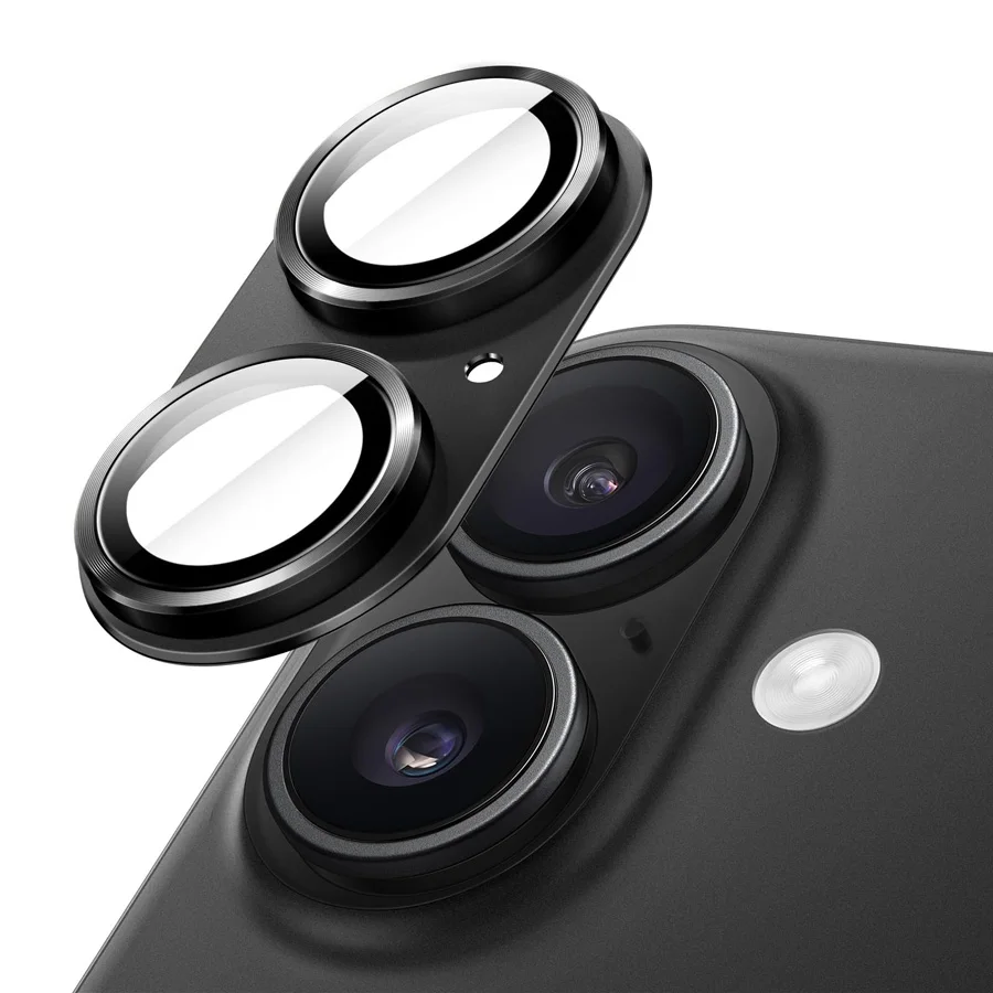 Premium Metal Armor Camera Lens Protector Glass - Enhanced Lens Protection Film