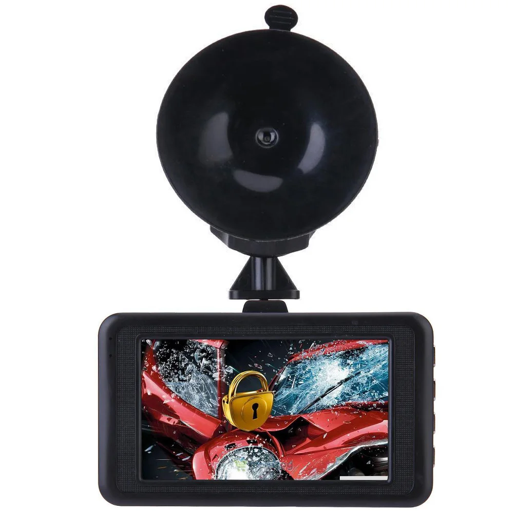 3.0" LCD 720P Car DVR Dash Camera Video Recorder G-sensor 170 Degree Night Vision Auto Dashcam Cameras Recorder Cyclic Recording