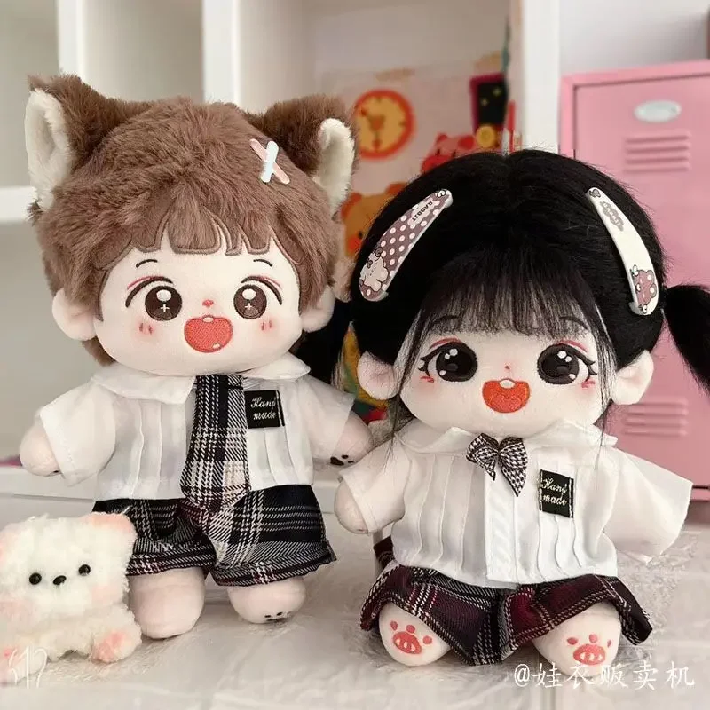 10cm and 20cm baby clothes, cotton dolls, innocent guardianship of couples, college uniform set, no attributes 2