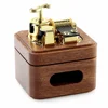 Wooden Music Box 18 Tones Sapele Musical Box Game Theme Song Tori No Uta City in The Sky Birthday Present Children's Day Gifts 1