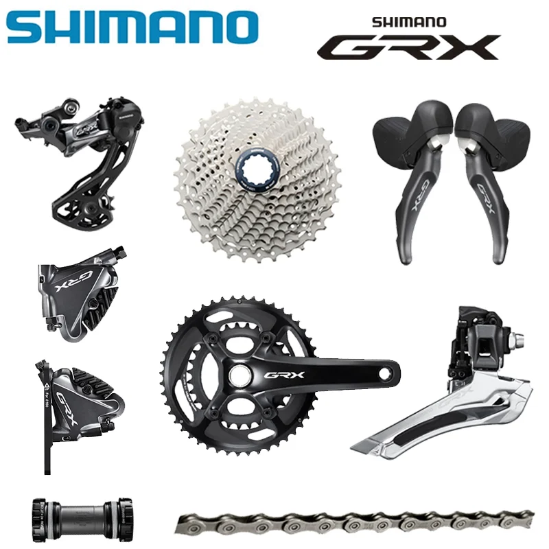 SHIMANO GRX RX810 RX 810 2X11 22 Speed Road Bike Hydraulic Disc Brake Shifter Lever Derailleur