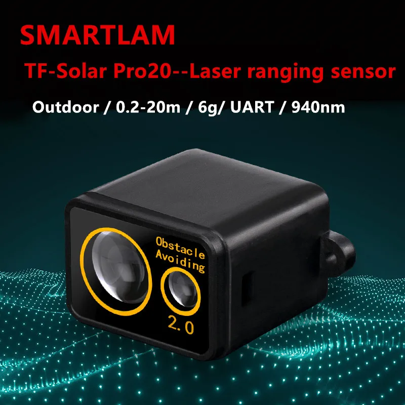 XT-S1 Outdoor anti-glar 30m laser ranging sensor high precision TOF lidar module infrared single point obstacle avoidance 6