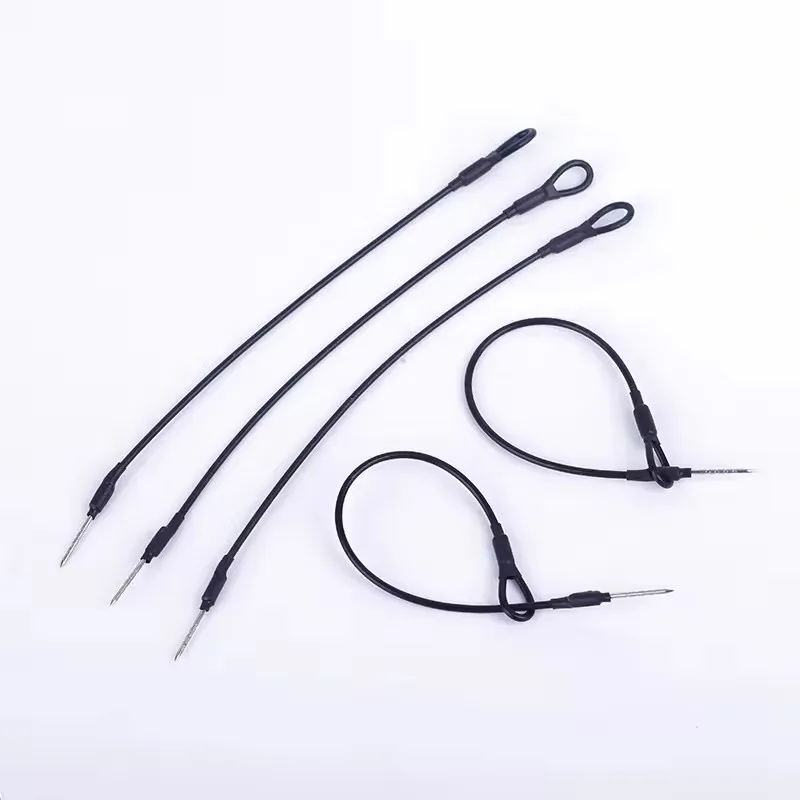 단일 루프 태그 랜야드 하드 태그 케이블, EAS 액세서리, 17cm, 600 개