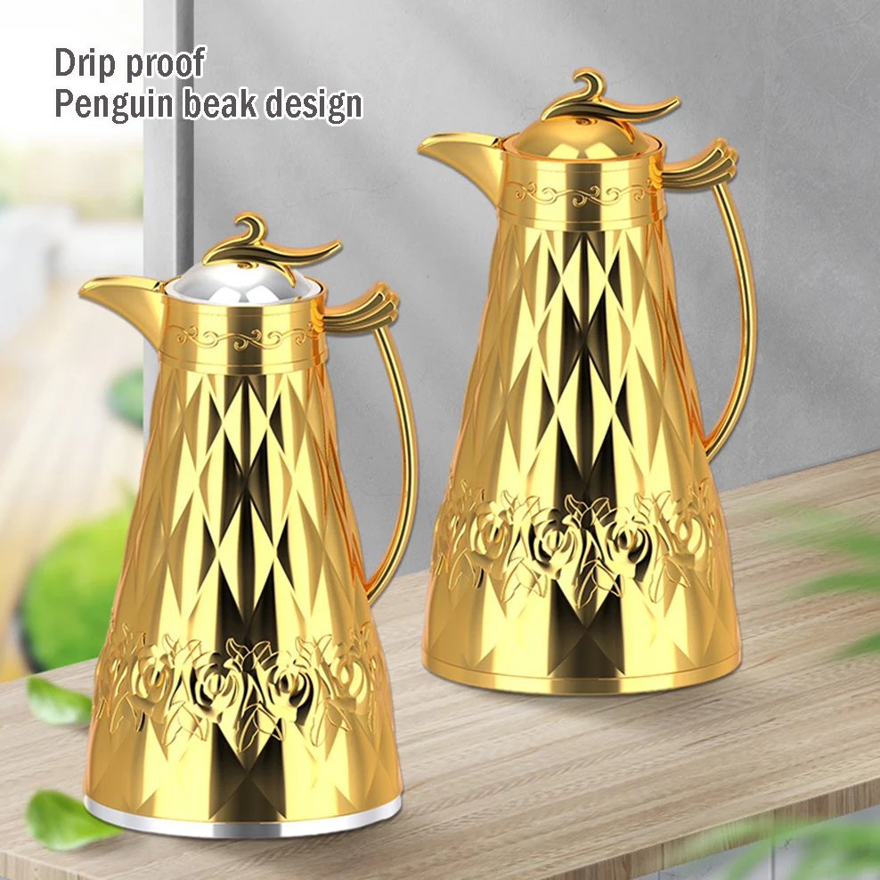 Thermal Insulation Kettle Arabic Tea Pot Thermos Arabic Thermal