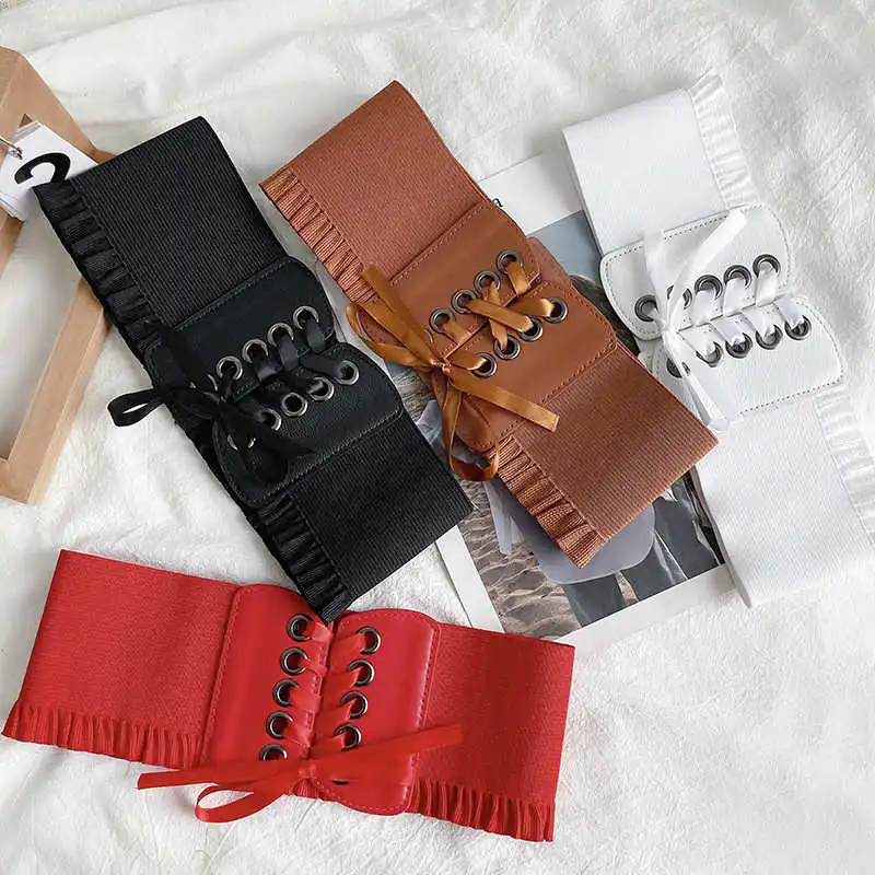 Womens Dress Belt Leather Belt With Buckle and Straps 1pcs