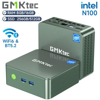 GMKtec G3 Mini PC Intel Alder Lake N100 Windows 11 Pro Mini PC 8/16GB DDR4 256/512GB PCIe M.2 SSD WiFi 6 BT5.2 Desktop Computer 1