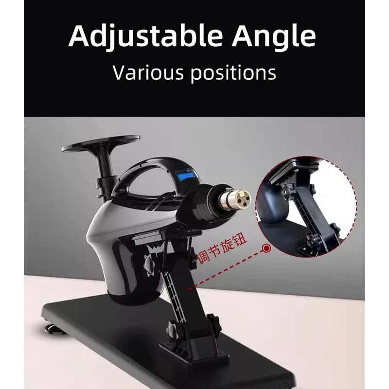 Full Automatic Telescopic Sex Machine DIY Female Sex Toy 3XLR Masturbation Machine Telescopic Dildo Vibrator