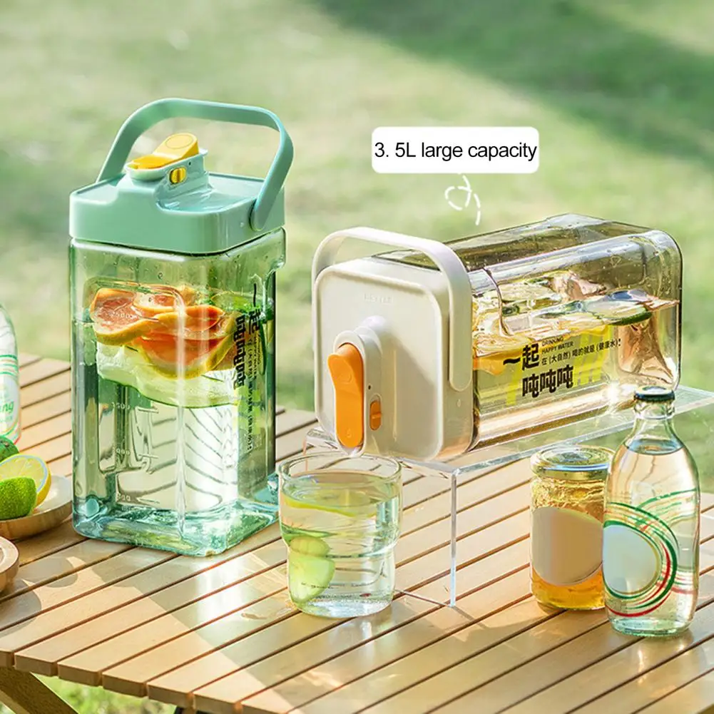 Drink Dispensers For Parties Beverage Storage And Serveware With Spigot Party  Drink Dispenser Effective Sealing For Vinegar Soy - AliExpress