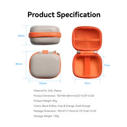 TELESIN DisAdv Mini Custodia di Protezione per Storage