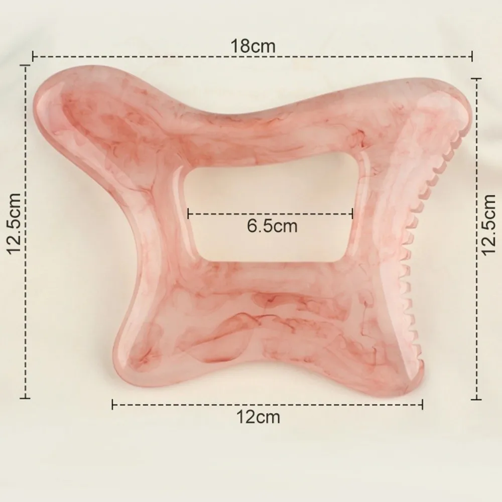 Multi-use Resin Body Gua Sha Tool Large Gua Sha Board Cellulite Massage Tool For Face Back