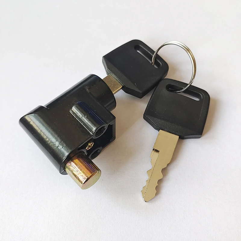 Electric Bicycle E-bike Electric Vehicle Battery Box Lock Front Lock Big Head Vehicle Anti-theft Battery electric lock