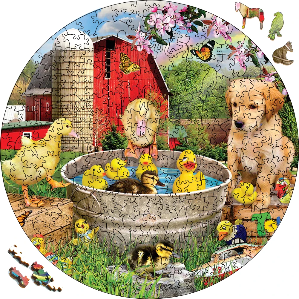 Изысканные деревянные головоломки