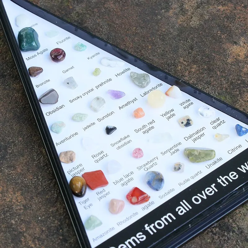 S6386ef5793954c9fb59217ae8fb1f1ce7 36pcs Gemstone Quartz Crystal Chakra Healing Stones And Crystals Set Hexagon Rose Quartz Gems For Medication Bedroom Decor Mallzona