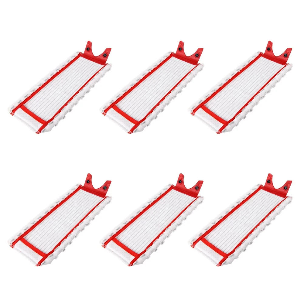 Sostituzione Dei Cuscinetti Per La Pulizia Della Ricarica In Microfibra Da 6 Pezzi Per Vileda 1-2 Mop Spray Per Mop O Cedar