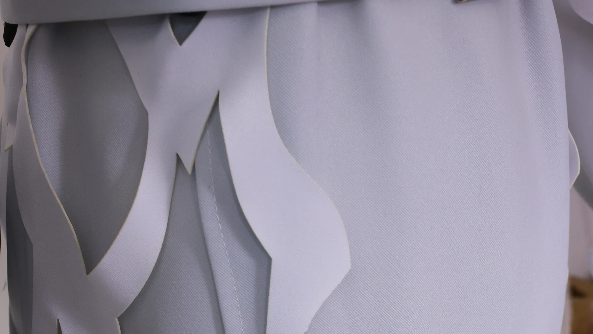 Fantasy White Dress Hat Cosplay Costume