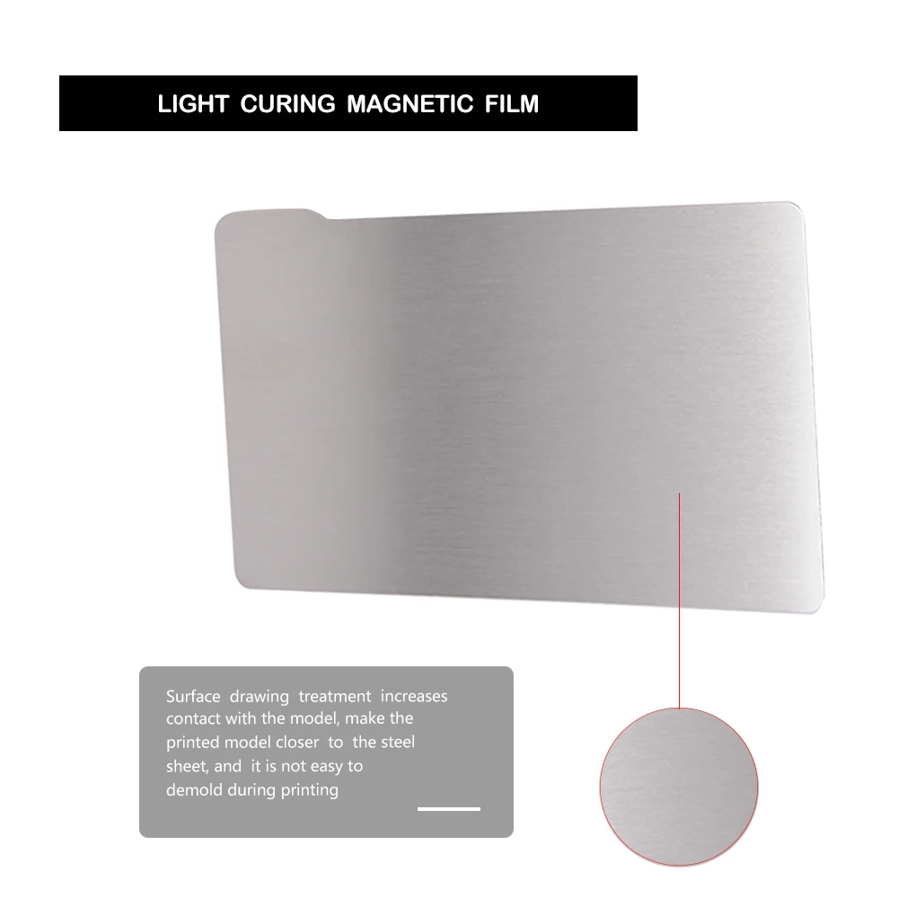 SLA /DLP 용수철 스틸 유연한 빌드 플레이트 마그네틱 베이스 베드, Photon, S, X, Mono SE, X, ElegooMars, Pro, 2Pro, LD-002H 3D 프린터용
