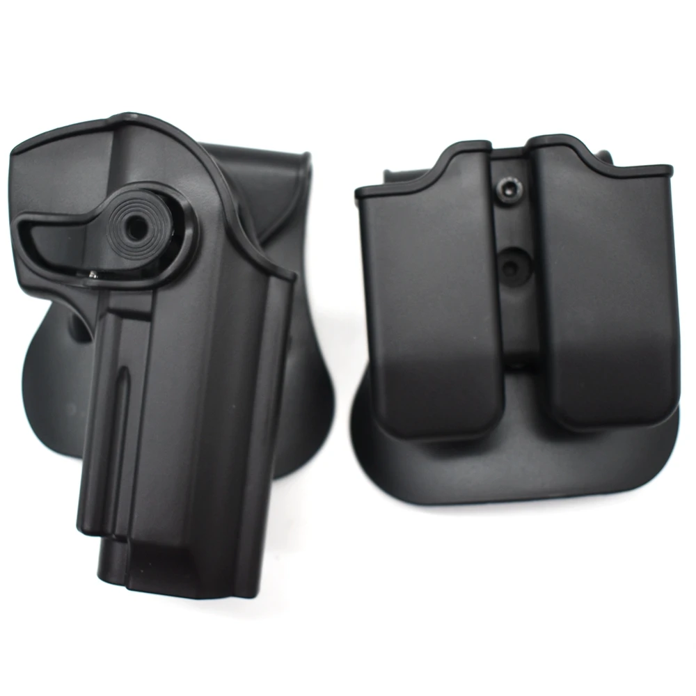 Gun holster Tactical M9 Holster Belt Waist Holster Double Pouch m9 92 96 Hunting shooting Accessory double stack pouch