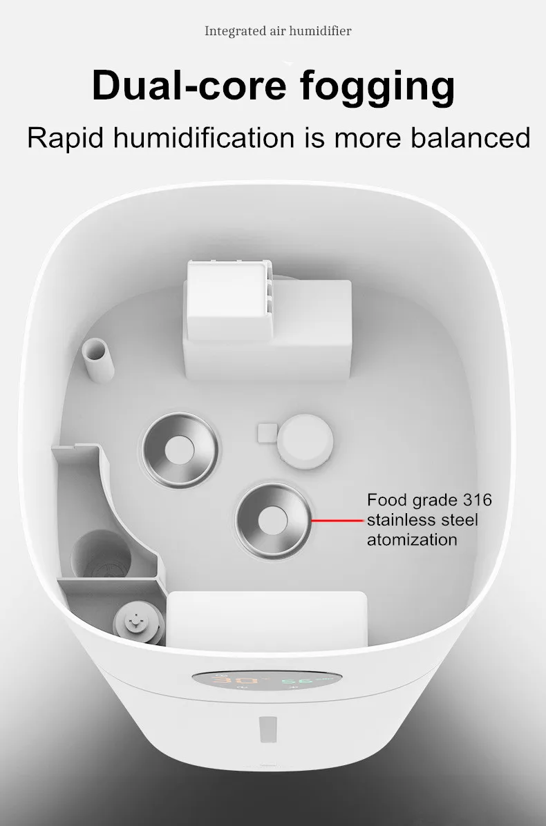Description Picture 4 of itemHumidifiers for Large Room Home, 4.2Gal/16L Quiet Large Humidifiers Whole House 1000 sq.ft, Cool Mist Top Fill Floor Humidifiers