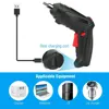 Electric Screwdriver Cordless 47 in 1 Rotated 90 Degrees Rechargeable Portable Screwdriver with LED for Home Office DIY Tools 3