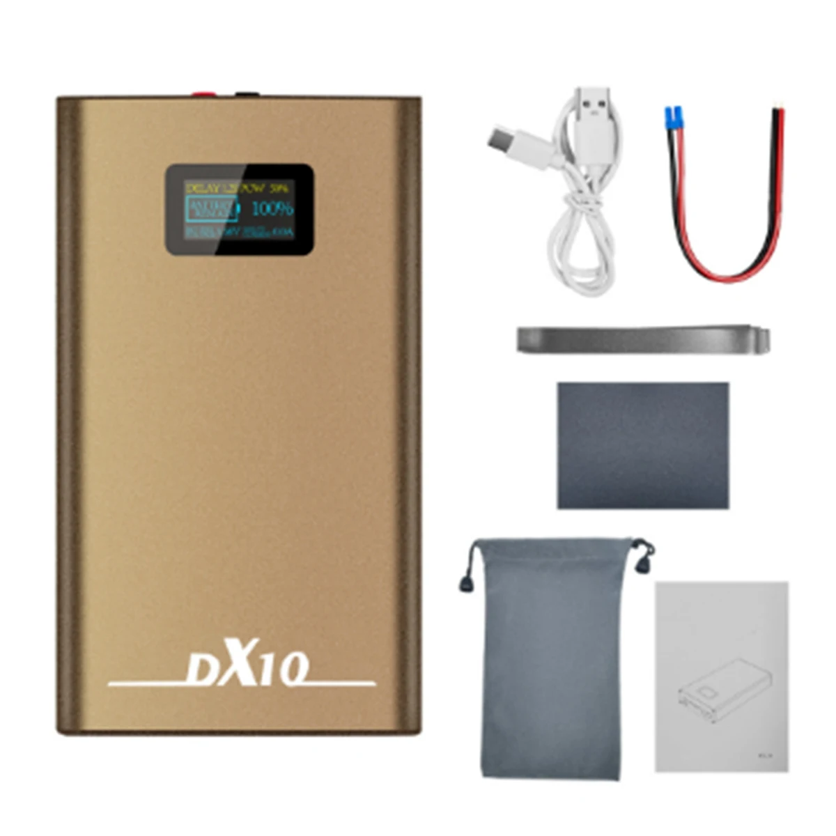 

DX10 5300 MAh Portable Spot Welder OLED Adjustable Battery Spot Welding Machine Welder Tools Spot Pens