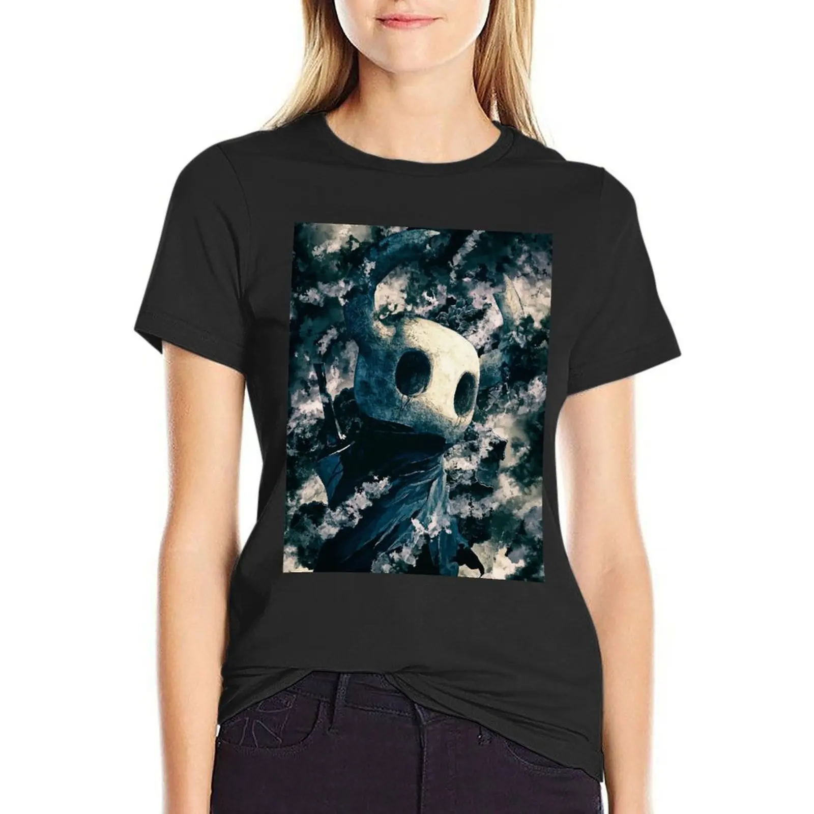 Hollow Knight T-Shirt tees funny female Women's summer blouses 2024