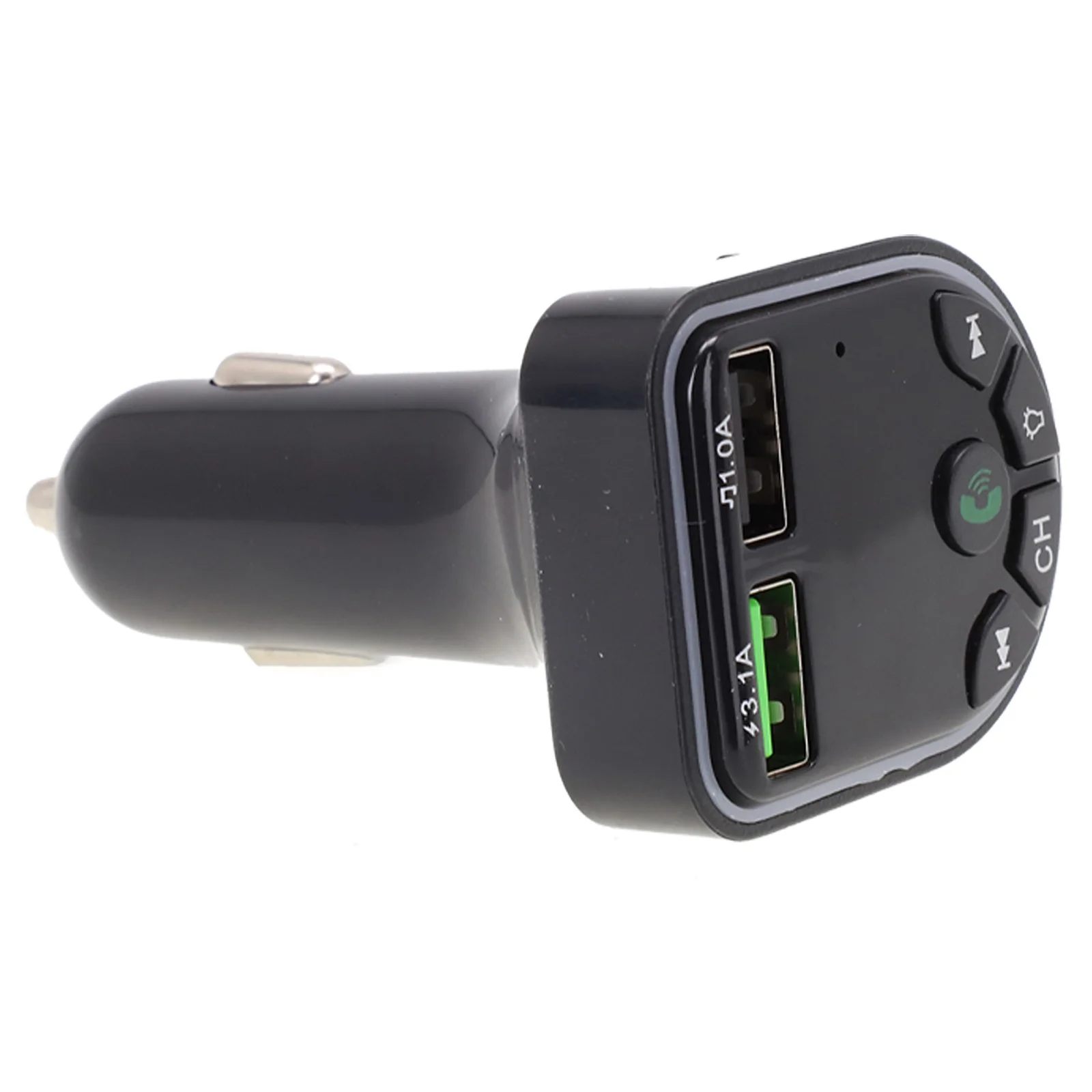 

1X Автомобильный Bluetooth 5,0 mp3-плеер, беспроводной аудиоприемник, двойной USB А, быстрое зарядное устройство, автомобильные электронные аксессуары