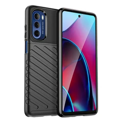 Premium Shockproof Silicone Luxury Phone Case for G Stylus 5G 2022 (Black)
