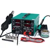 YIHUA 853D 2A 3 in 1 Digital Welding Machines Hot Air Gun Solder Iron Repair Soldering Station BGA Rework Heat Gun Desoldering 1