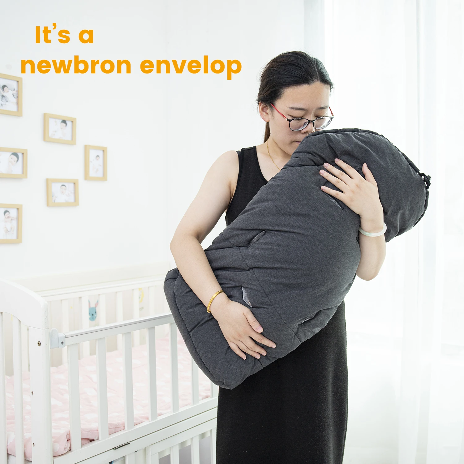 Orzbow-sacos de dormir cálidos para recién nacido, carrito de invierno para  bebé - AliExpress