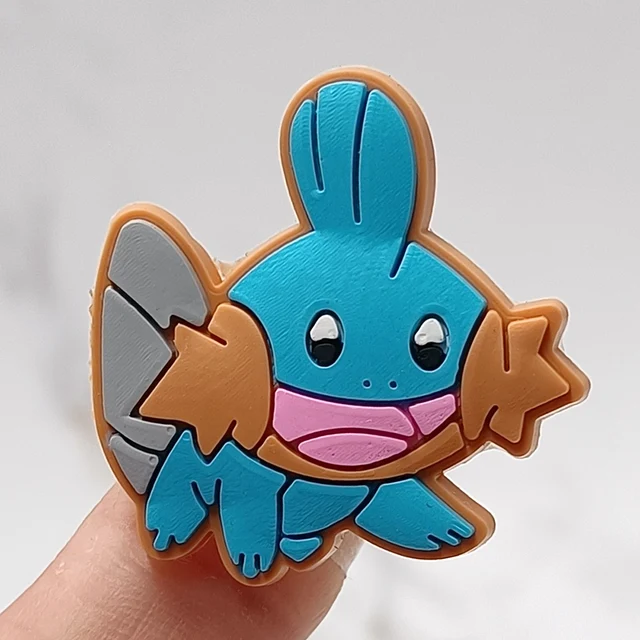 Dropshipping 1Pcs PVC Shoe Buckle Accessories Funny DIY Cartoon Animals Shoes Decoration Jibz For Croc Charms Kids Party Gift D