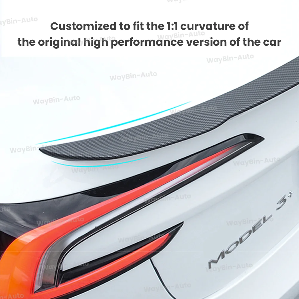 Tesla Rear Trunk Wing Spoiler for Model 3 Highland and Model Y with car rear wing spoiler