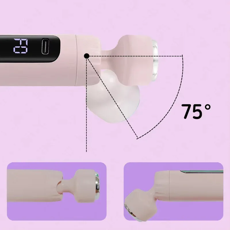 2 in 1 충전식 전동 네일 드릴 머신 휴대용 UV 라이트 LED 네일 램프, 손톱용 UV 라이트가 있는 전동 네일 파일