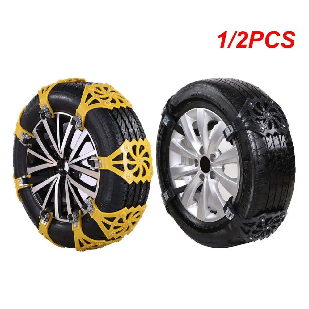 

1/2 шт., противоскользящие цепи для автомобильных шин