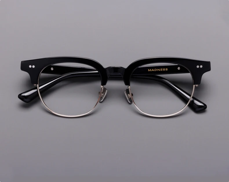 Tortoise-Gold Eyeglasses