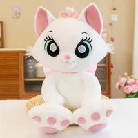 30/60cm Disney Marie Cat Plush Toy Plush Pink Colour Doll Girlish Heart Christmas Present 1
