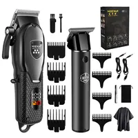 hiena Hair Clipper Kit for Men Electric Shaver Hair Trimmer Professional Cutting Machine Hair Trimmer with LCD Digital Display 1