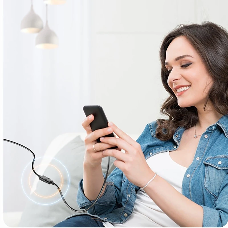 Przedłużacz USB 2.0 męski na żeński kabel do synchronizacji danych - obrazek 2