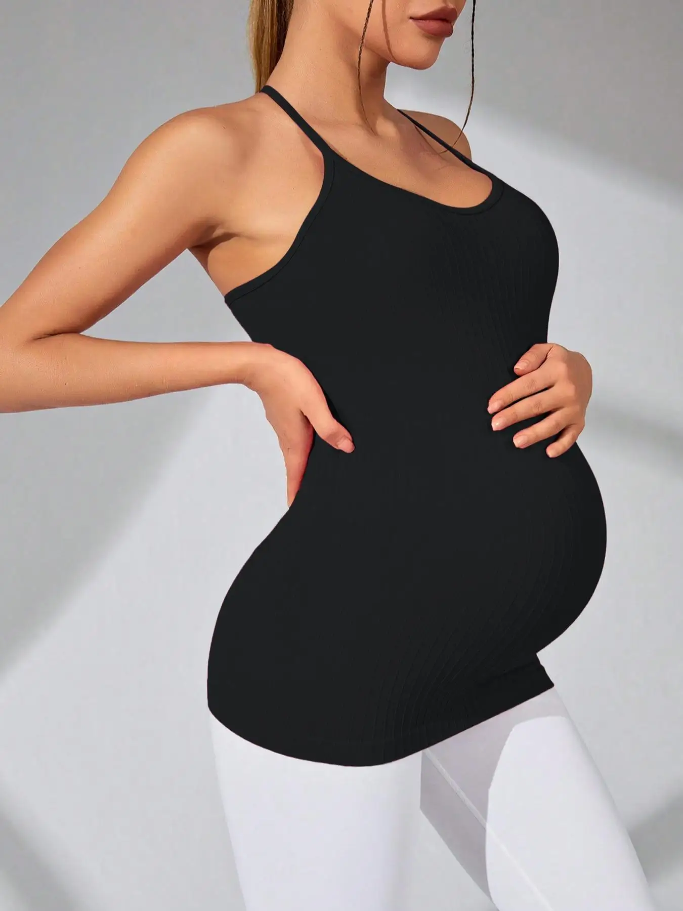 Summer Sleeveless Maternity Wear Pregnant Women Pregnant Vest Breathable Mother Clothes Casual Body Clothes - 4