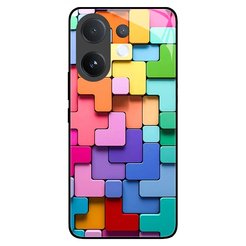 Enhanced Shockproof Tempered Glass & Hard Bumper Protective Case Cover